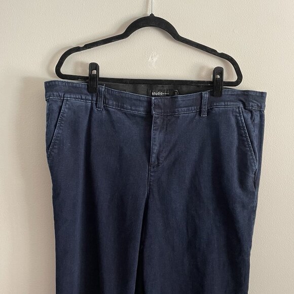 Studio By Torrid Women 20R Comfort Flex Waist Slim Taper High Rise Trouser Jean - Picture 4 of 10